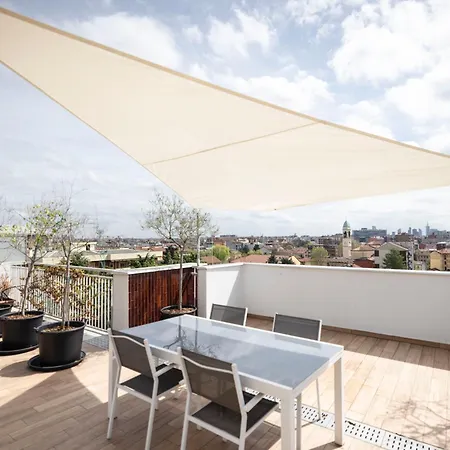 Apartman Loft Con Magnifica Terrazza In Zona Affori Milánó